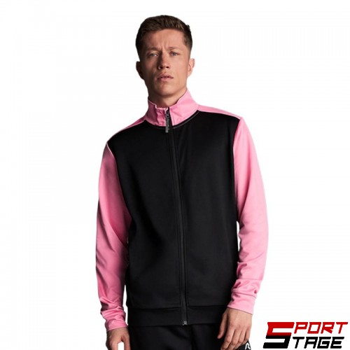 Мъжки Суичър MUSAI Saba Jacket Black/Gum Pink