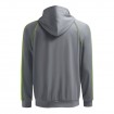 Мъжки Суичър MUSAI Afiki Jacket Light Grey/Fluor Yellow