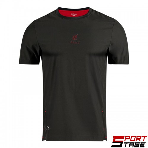 Мъжка Тениска ZEUS T-Shirt Space Dark Grey/Rosso