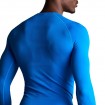Мъжка Спортна Термо Блуза MUSAI Joto Thermal Long Sleeve T-Shirt Royal Blue