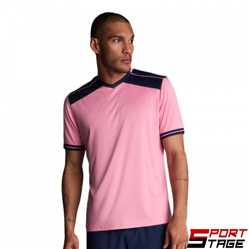 Мъжка Тениска MUSAI Ishi T-Shirt Gum Pink/Navy Blue
