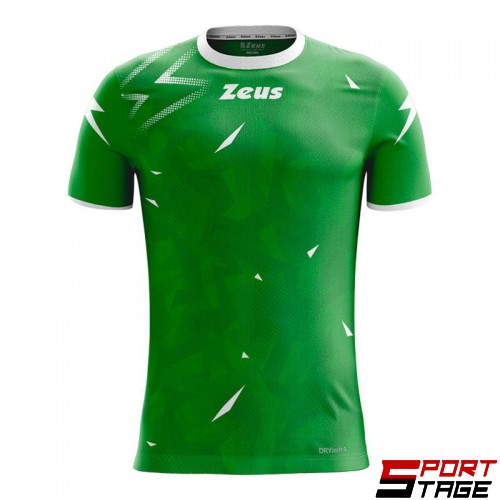 Мъжка Тениска ZEUS Shirt Marmo Verde/Bianco
