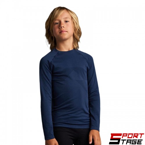 Детска Спортна Термо Блуза MUSAI Joto Thermal Long Sleeve Kids T-Shirt Navy Blue