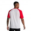 Мъжка Тениска MUSAI Ubora 2 T-Shirt White/Red