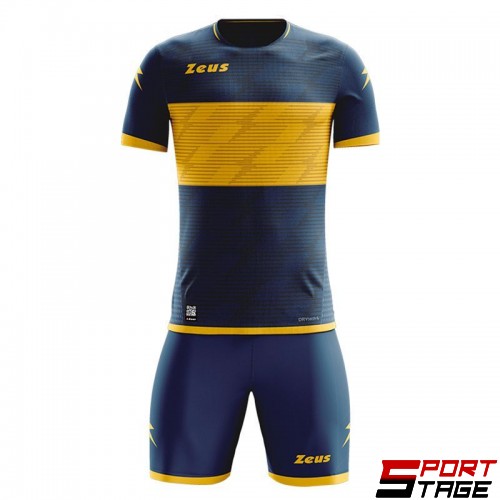 Детски Футболен Екип ZEUS Kit Icon Boca Juniors Blu/Giallo