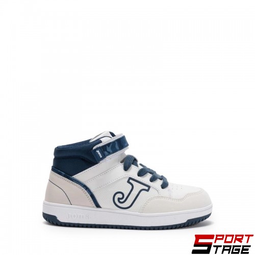 Детски Кецове JOMA Berry JR White/Navy Blue