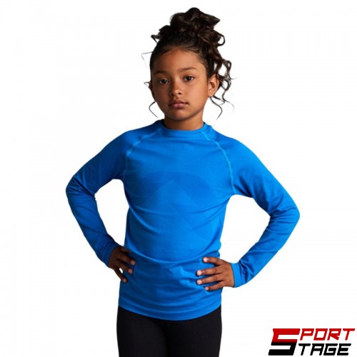 Детска Спортна Термо Блуза MUSAI Joto Thermal Long Sleeve Kids T-Shirt Royal Blue
