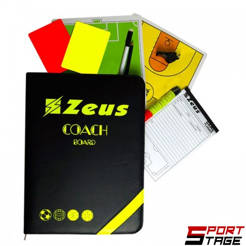 Тактическа Дъска ZEUS Coach Board 25x35 cm Nero