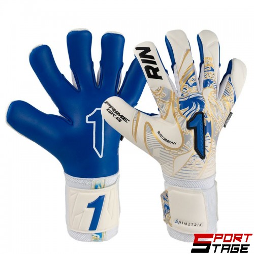 Вратарски Ръкавици RINAT Asimetrik Prime World Cup White/Blue