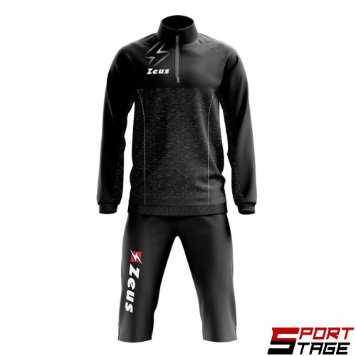 Мъжки Анцуг ZEUS Tuta Training Olympia 3/4 Pant Nero