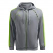 Мъжки Суичър MUSAI Afiki Jacket Light Grey/Fluor Yellow