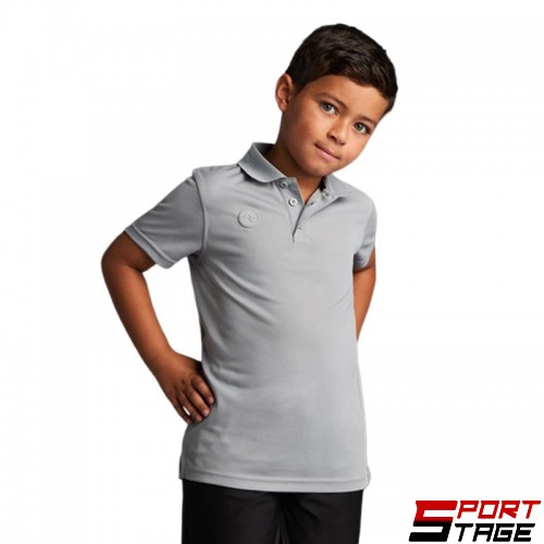 Детска Тениска MUSAI Polo Rangi Kids Light Grey