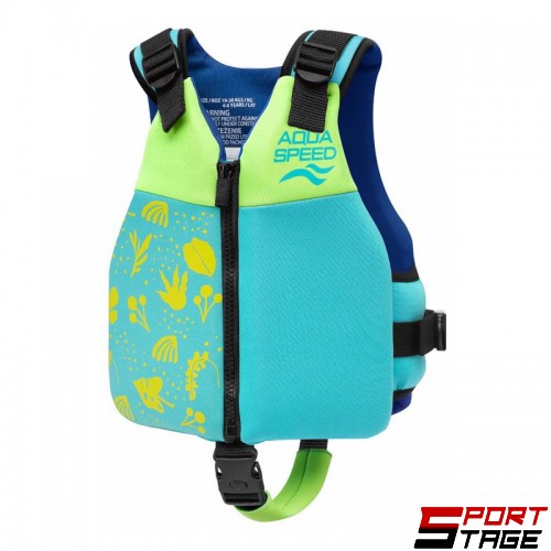 Жилетка За Плуване AQUA SPEED Swim Waistcoat Safe Splash 02