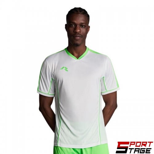 Мъжка Тениска MUSAI Afiki T-Shirt White/Fluor Green