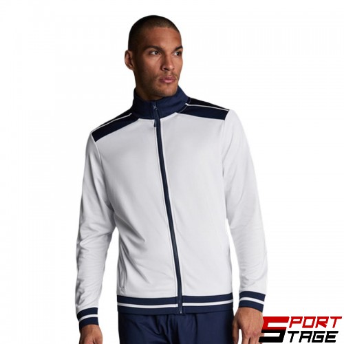 Мъжки Суичър MUSAI Ishi Jacket White/Navy Blue