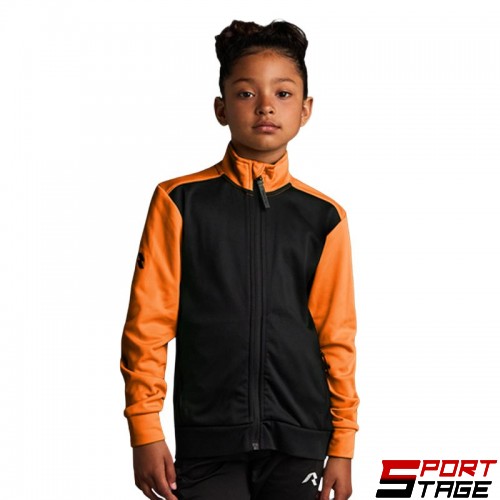 Детски Суичър MUSAI Saba Kids Jacket Black/Fluor Orange