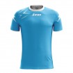 Мъжка Тениска ZEUS Shirt Mida Turquoise/Bianco