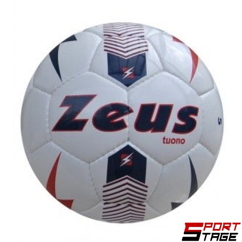 Футболна Топка ZEUS Pallone Tuono Bianco/Rosso