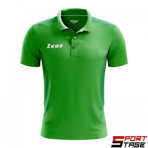 Мъжка Тениска ZEUS Polo Start Verde