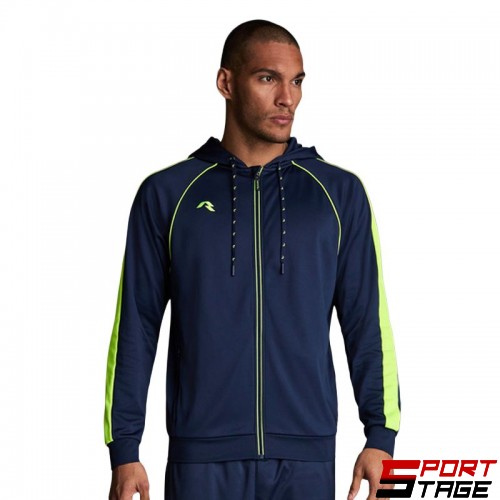 Мъжки Суичър MUSAI Afiki Jacket Navy Blue/Fluor Yellow