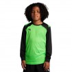 Детска Блуза MUSAI Wata Long Sleeve Kids T-Shirt Fluor Green/Black