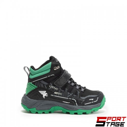 Детски Туристически Обувки JOMA Utah JR Black/Green