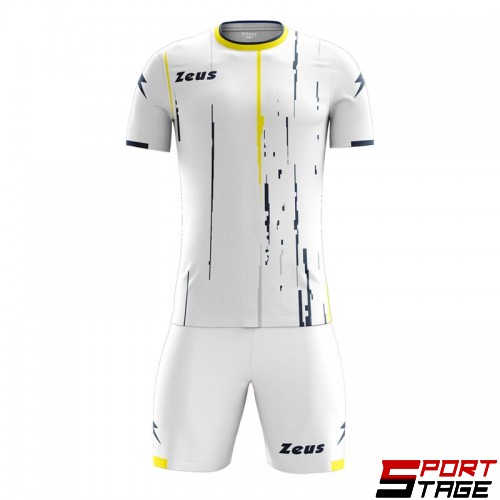 Детски Спортен Екип ZEUS Kit Bolt White Giallo/Blu