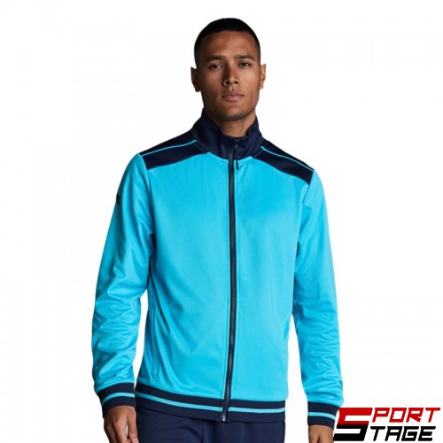 Мъжки Суичър MUSAI Ishi Jacket Fluor Turquoise/Navy Blue