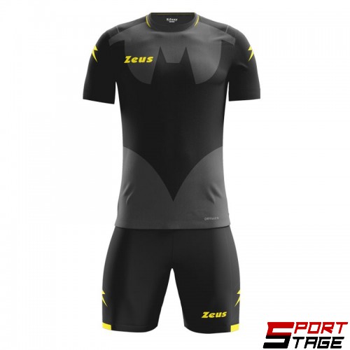 Футболен Екип ZEUS Kit Hero Nero/Grigio
