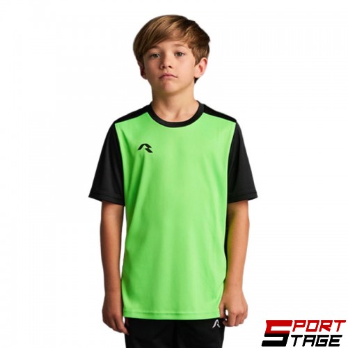 Детска Тениска MUSAI Saba Kids T-Shirt Fluor Green/Black