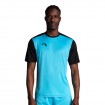 Мъжка Тениска MUSAI Saba T-Shirt Fluor Turquoise/Black