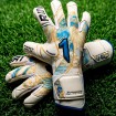 Вратарски Ръкавици RINAT Asimetrik Aero Pro World Cup White/Blue