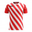 Мъжка Тениска ZEUS Shirt Zip Rosso/Bianco