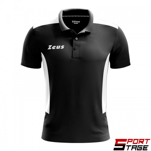 Мъжка Тениска ZEUS Polo Start Nero