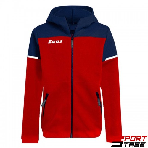 Детски Суичър ZEUS Felpa Tech Bikolor Rosso/Blu