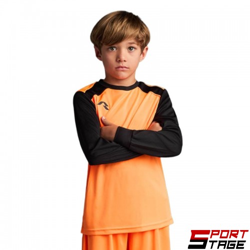 Детска Блуза MUSAI Wata Long Sleeve Kids T-Shirt Fluor Orange/Black