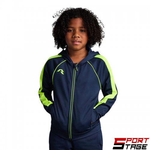 Детски Суичър MUSAI Afiki Kids Jacket Navy Blue/Fluor Yellow