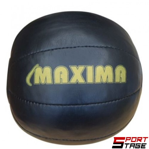 Медицинска топка MAXIMA, Made by Petra, Естествена кожа, Ръчно шита, 1 кг /310287/