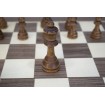 Шах, дама и табла 3 в 1 MAXIMA, Фурнир с интарзия, 29 см, Фигури 2.5 - 5.5 см /270769/