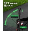 Сгъваема количка за пренасяне на плажни принадлежности и къмпинг оборудване, 68х40хH48 см /600707/