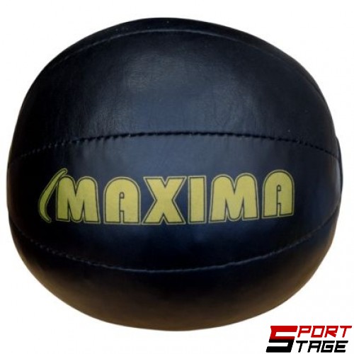 Медицинска топка MAXIMA, Made by Petra, Естествена кожа, Ръчно шита, 2 кг /310296/