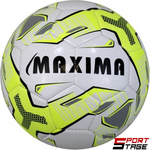 Футболна топка MAXIMA, Размер 5, 360 - 380 г, Електриково жълта /20068001/