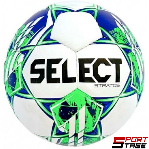 Футболна топка SELECT Stratos, Ръчно шита, Размер 4 /360192/