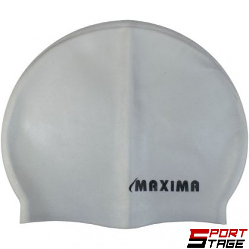 Шапка за плуване (плувна шапка) MAXIMA, Сив /20040405/