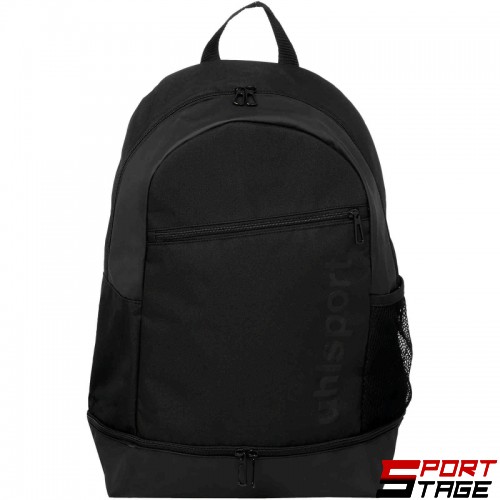 Раница UHLSPORT ESSENTIAL RUCKSACK MIT BODENFACH Черна